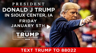 President Trump in Sioux Center, IA