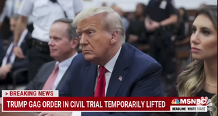 President Trump gag order lifted in civil fraud trial