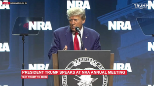 President Trump Delivers Remarks at NRA Annual Meeting