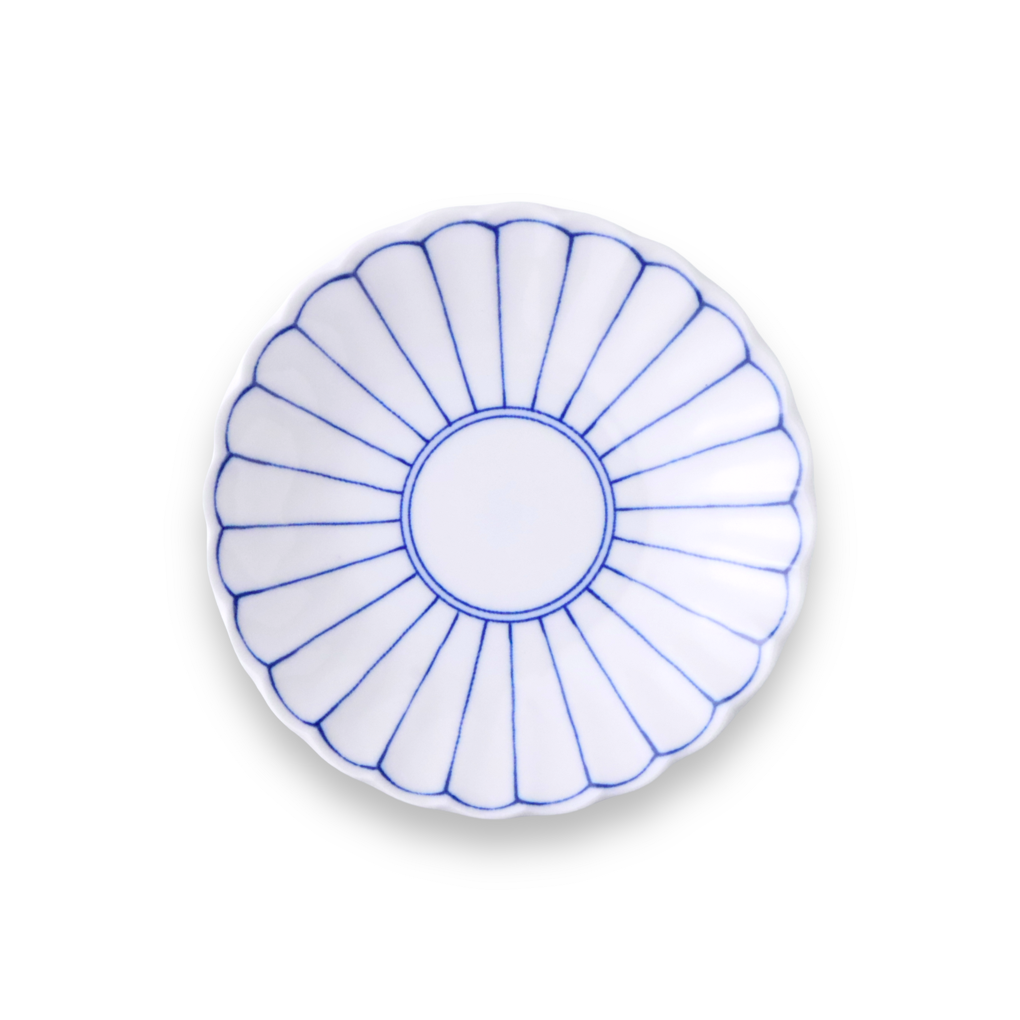 Kikuwari Plate 15cm