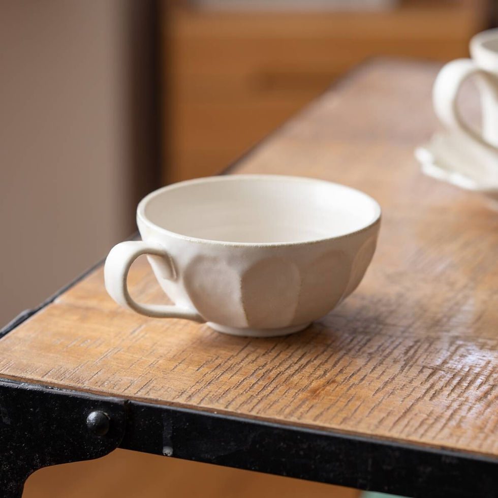Thumbnail: Kaneko Kohyo Rinka Soup Cup and Plate