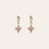 Thumbnail: Bright Star Drop Earrings in Gold