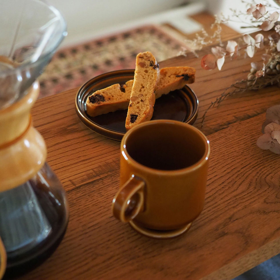 Thumbnail: Smith Stacking Footed Mug - Brown