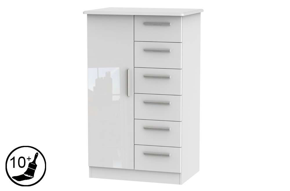 Loire Child's Wardrobe with 6 Drawers