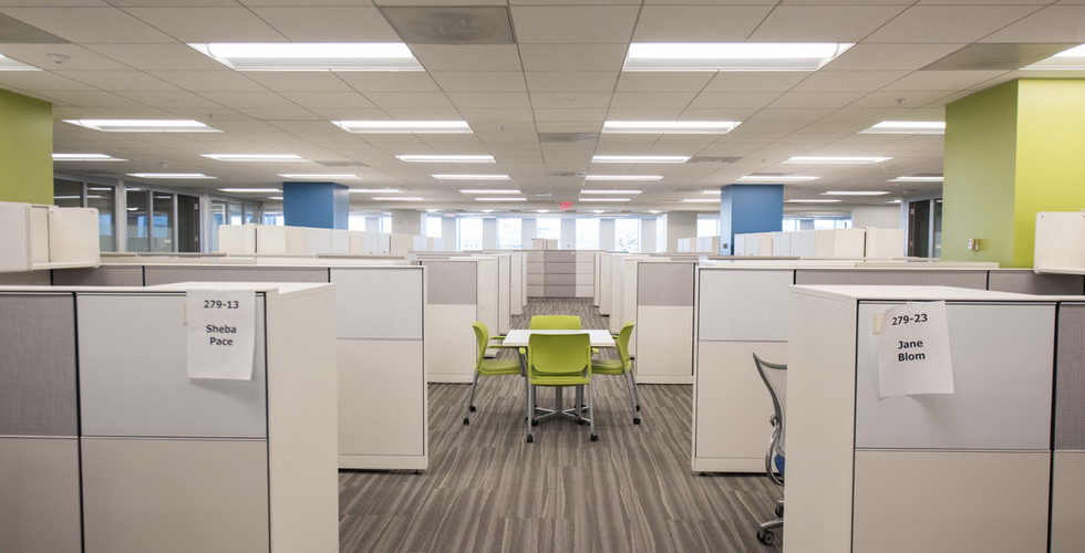 LBJ Department of Education HQ Modernization - 2nd floor interior