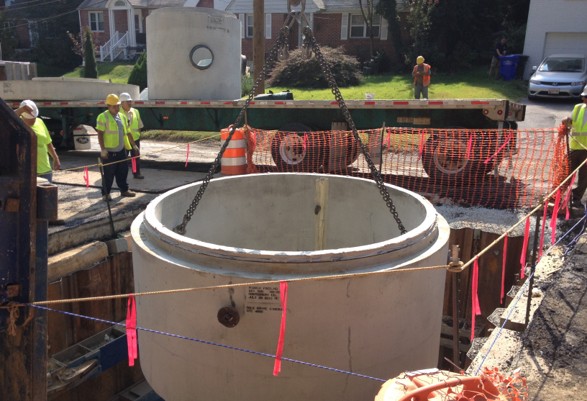 Dale Drive Road Infrastructure Project construction