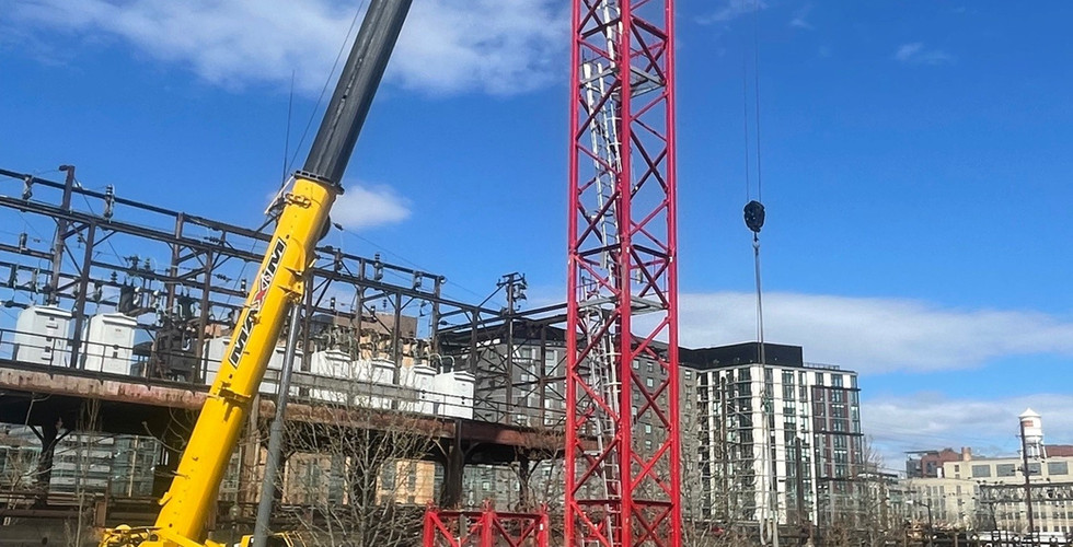 201 K Street NE - foundation construction