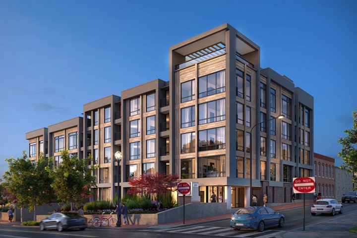 201 K Street Exterior Rendering
