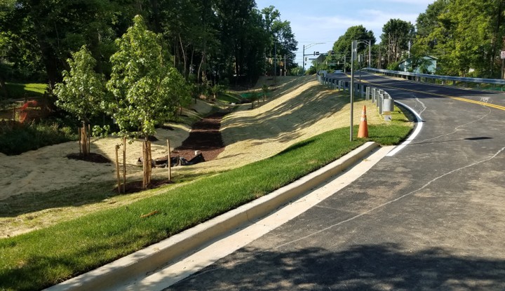 Platt Ridge Infrastructure - completed road