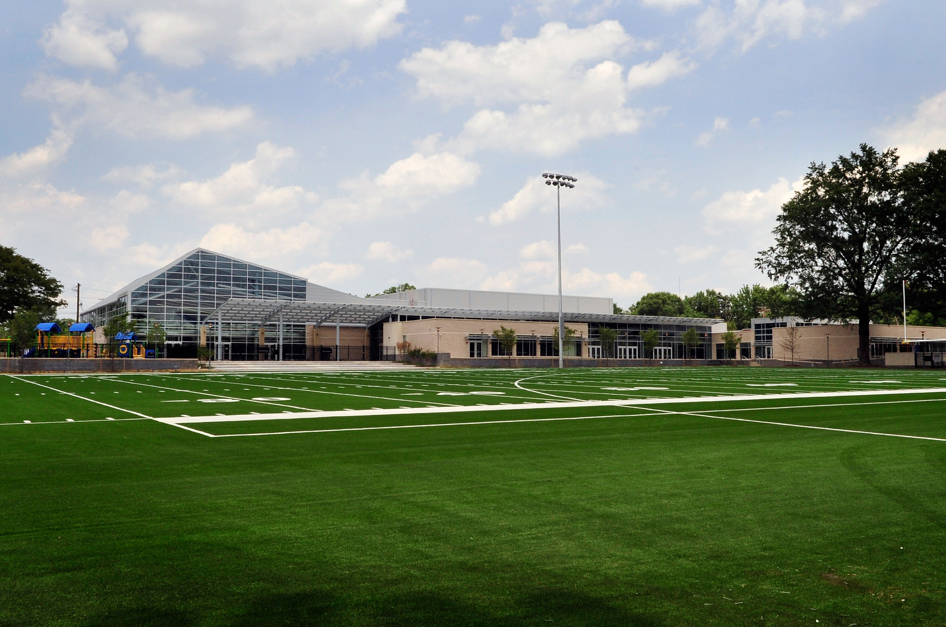 Deanwood Recreation Center & Library - football field