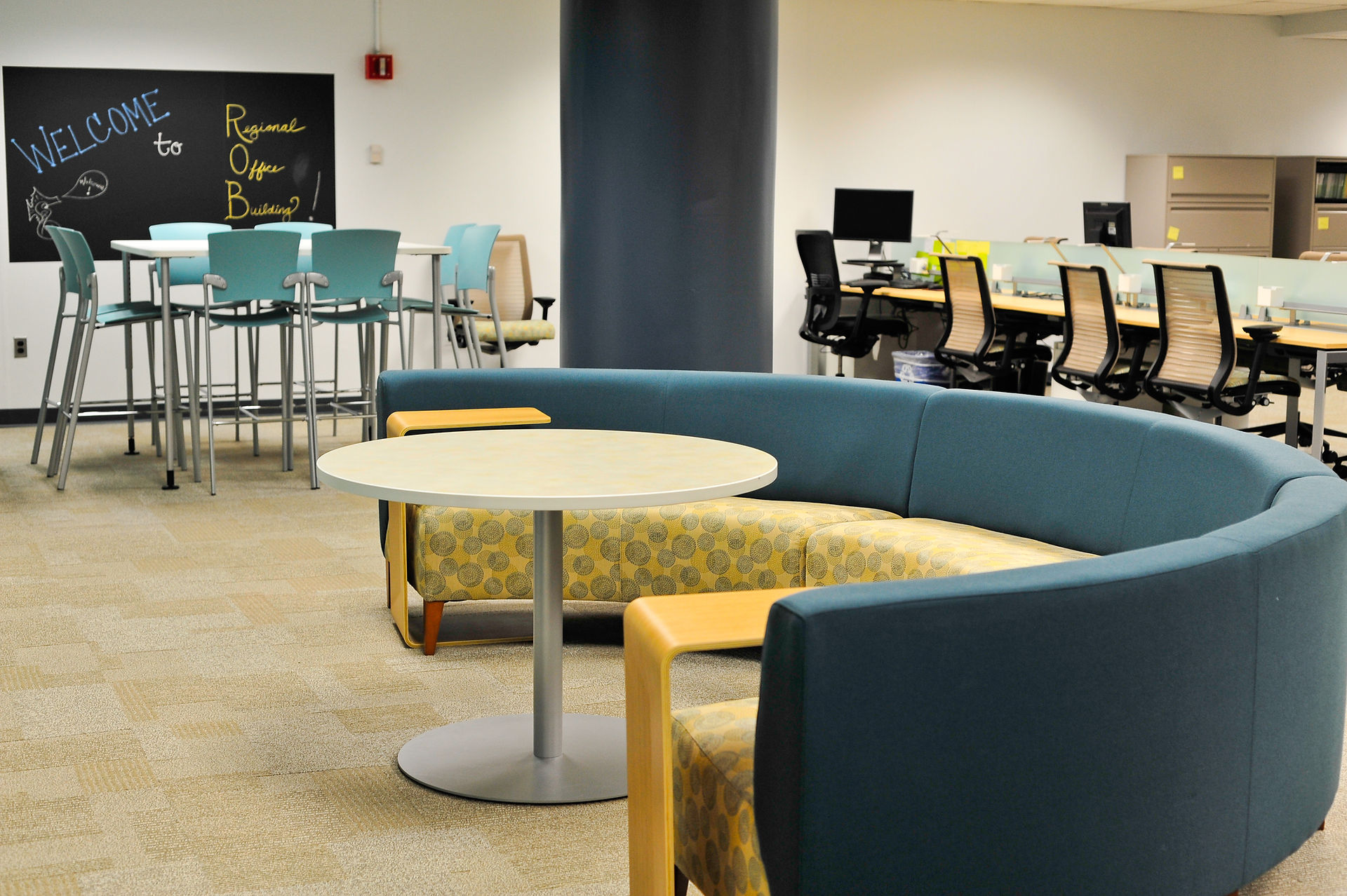 Regional Office Building (ROB) Transformation Project -interior