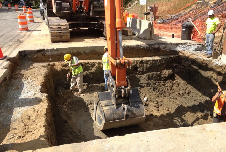 Dale Drive Road Infrastructure Project construction