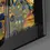 Thumbnail: Gold Abstract Glass Print Wall Art