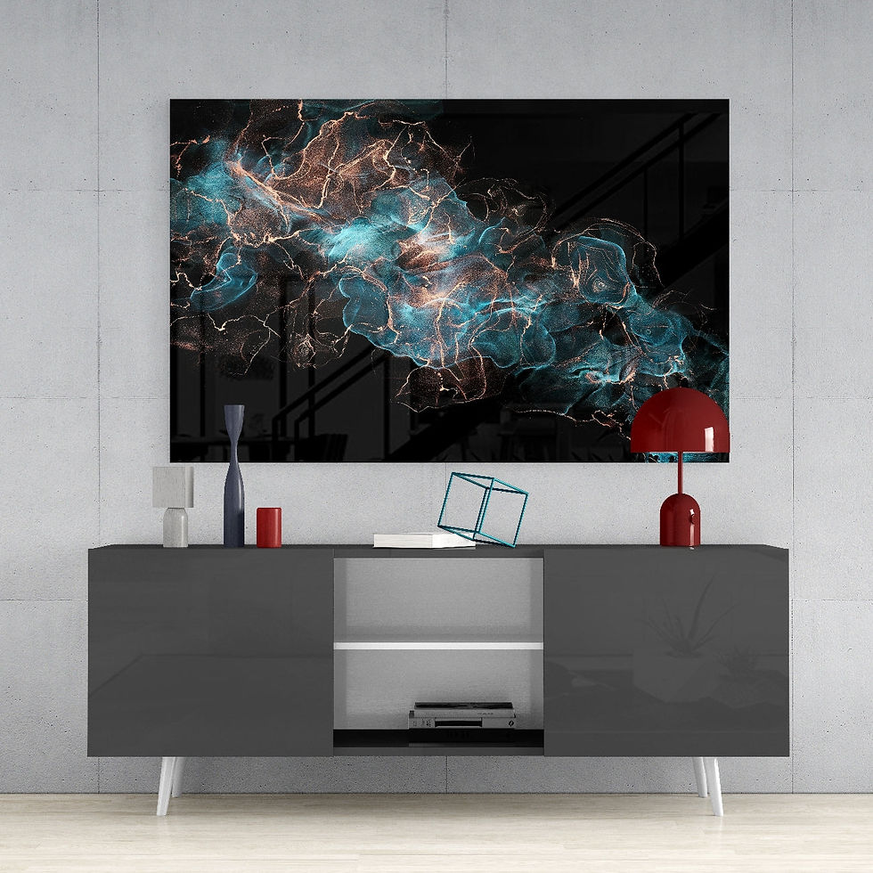Thumbnail: Energy Glass Print Wall Art