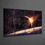 Thumbnail: Sunset in Space - Mega Glass Print Wall Art