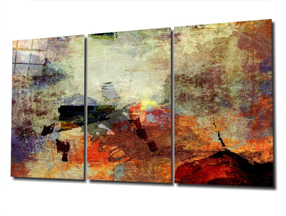 Abstract I- Trinity Glass Print Wall Art