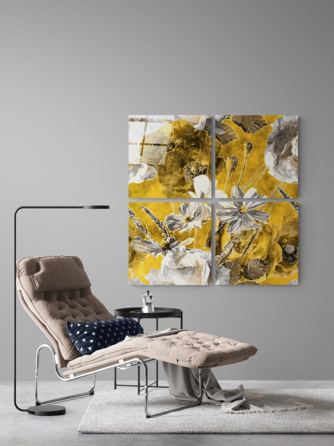 Blossom - Quad Glass Print Wall Art