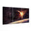 Thumbnail: Shining Saturn - Trinity Glass Print Wall Art