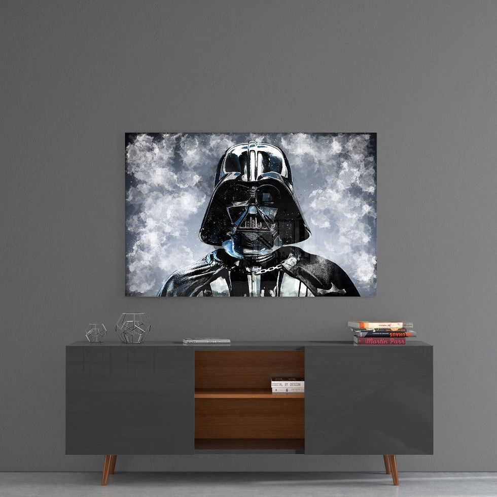 Thumbnail: Darth Vader Ii Glass Print Wall Art
