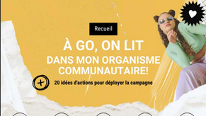 À GO, on lit dans mon organisme communautaire!