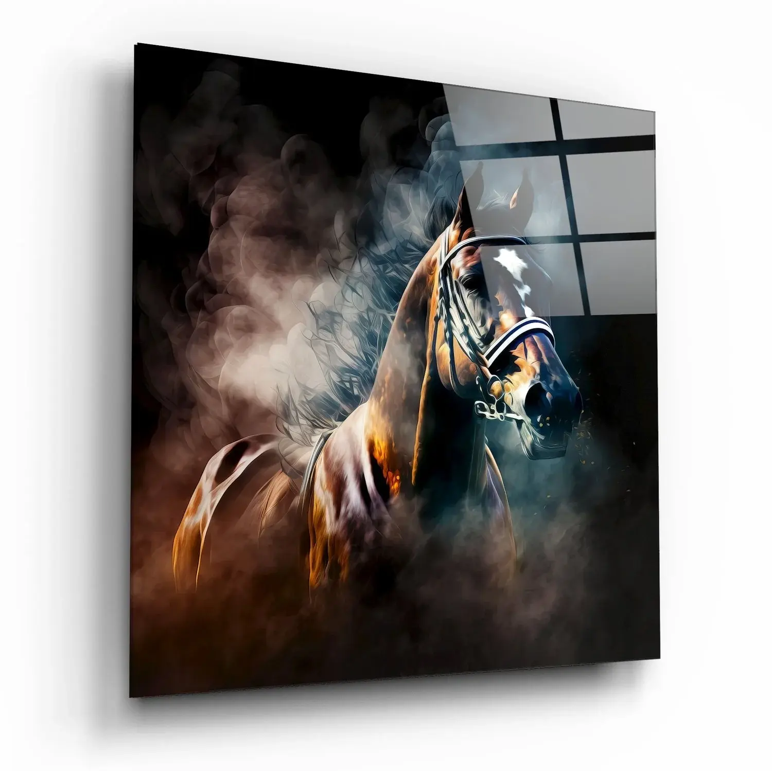 Horse Glass Print Wall Art