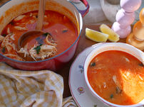 Turkish Chicken Vermicelli Soup - Tavuklu Tel Şehriye Çorbası