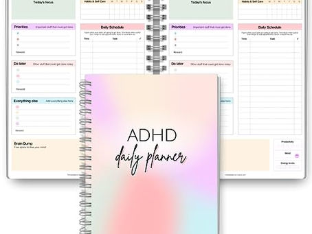 ADHD-Friendly Daily Planner for Adults