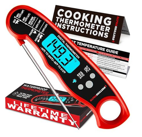 Alpha Grillers digital instant-read meat thermometer