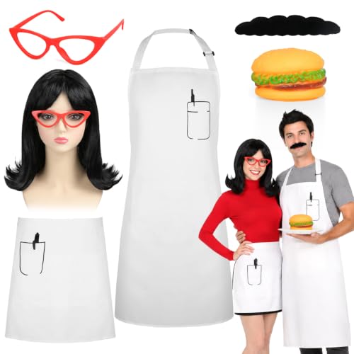 Burger Chef and Diner Waitress Couples Costume