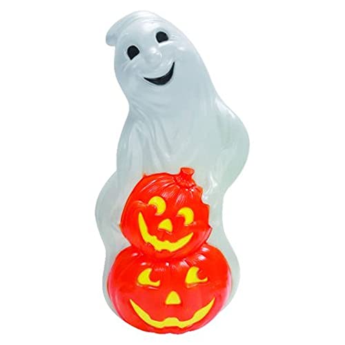 Lighted Ghost and Pumpkin Blow Mold
