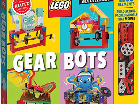 Klutz LEGO Gear Bots Science & Building Kit (Age 8+)