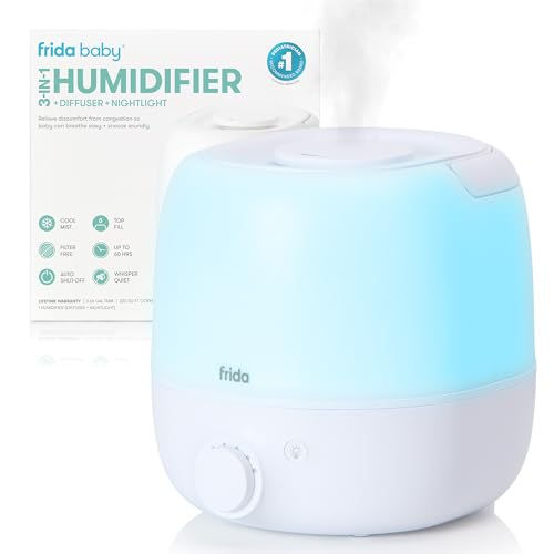 FridaBaby 3‑in‑1 Humidifier & Night Light