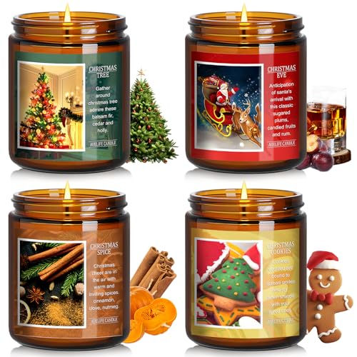 Christmas Scented Candle Set