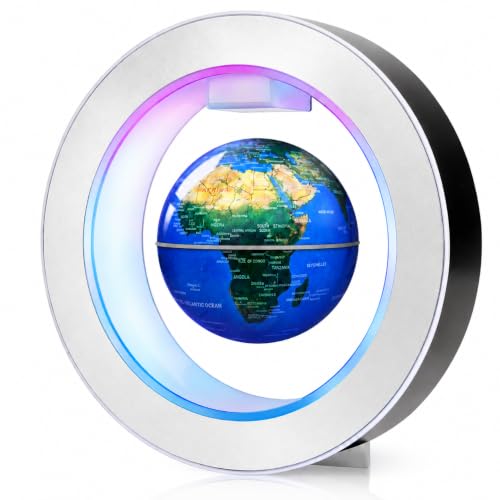 Magnetic levitating globe with O-frame