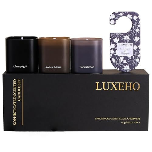 Luxury Scented Candle Gift Set (3-Pack)