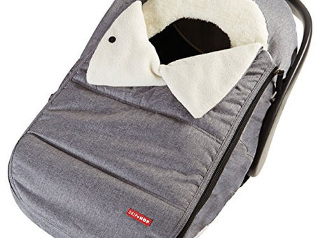 Winter Car Seat Cover — Heather Grey
