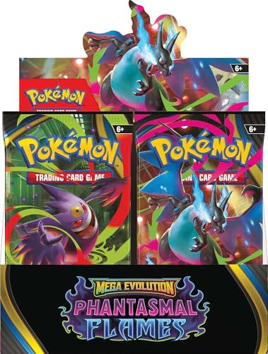 Pokémon Mega Evolutions Phantasmal Flames Booster Box