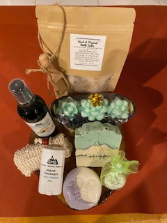 BATH TUB GIFT SET FOR HIM OR HER | SchooleysMtnSoap