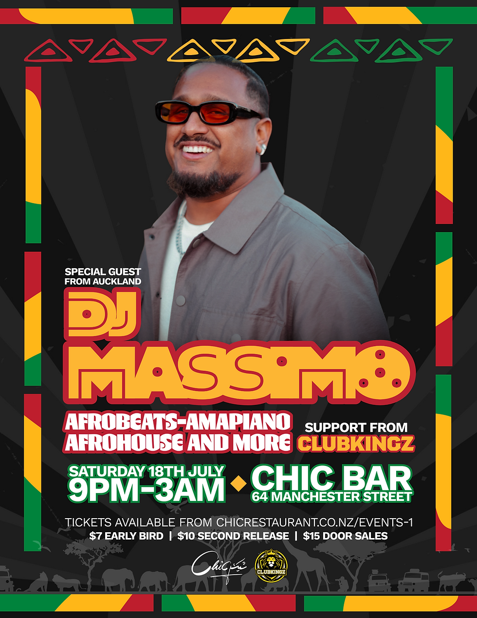 π₯ AFRO HEAT: AUCKLAND TO CHRISTCHURCH π₯