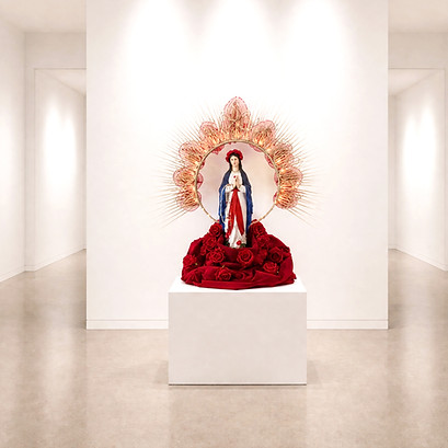 L'Alchemiste, sculpture contemporaine de Lolo