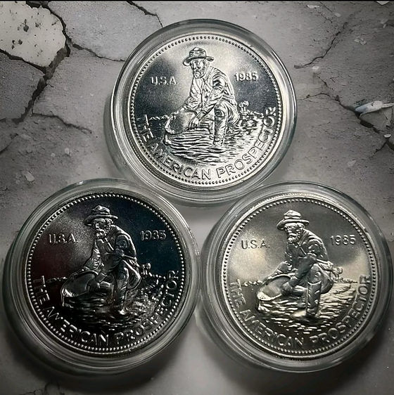 🔥SET OF 3 TYPES🔥 1985 Eagle 🦅 1oz Engelhard American