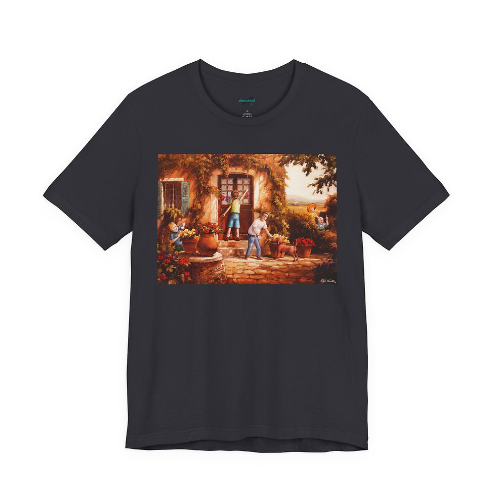 Thumbnail: "The Hills Have Aye Yai Yai's" - Unisex Short Sleeve T-Shirt