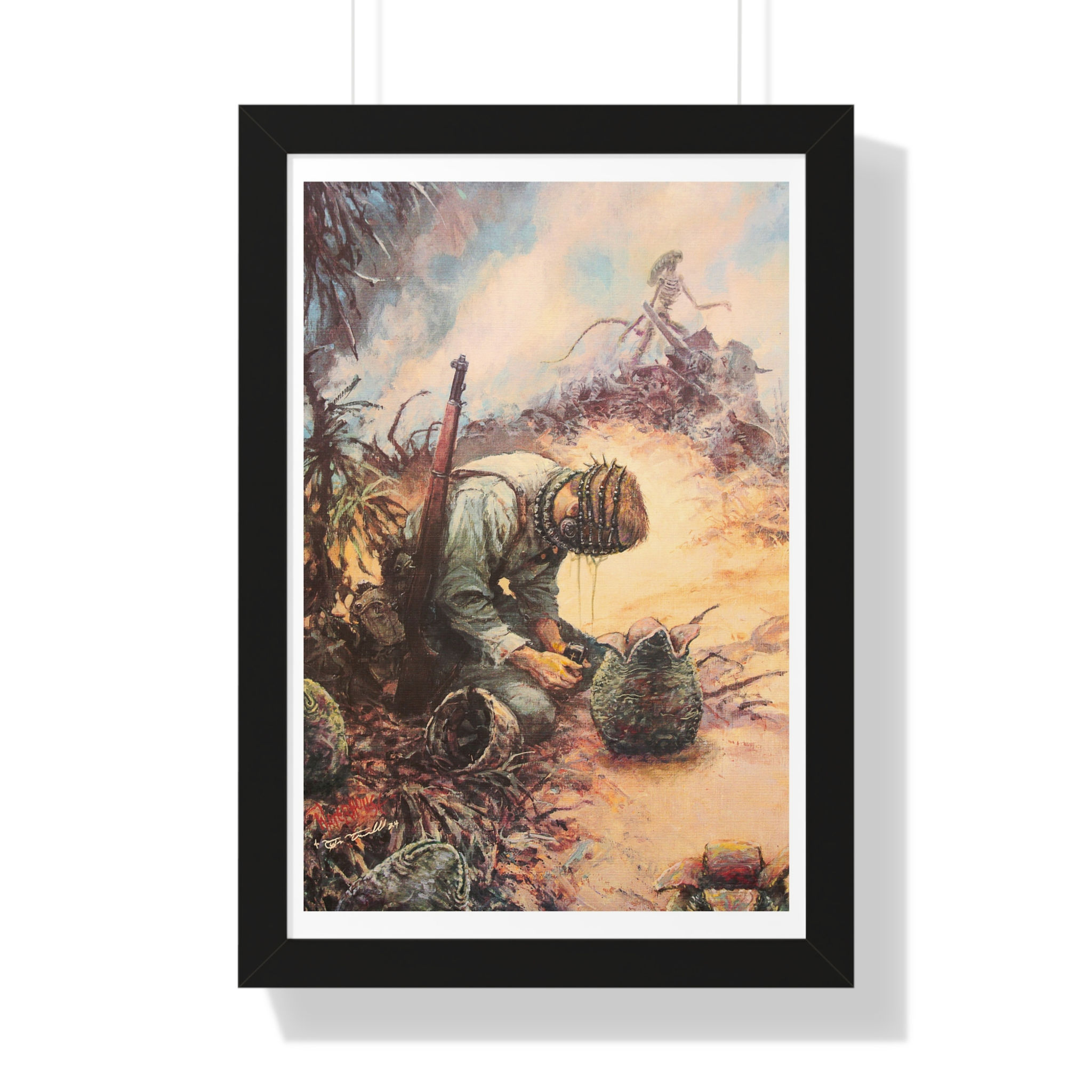 "Xenophobia" - Framed Print