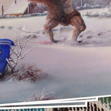 Thumbnail: "We Didn't Listen" - 24" x 18" High Quality Canvas Print