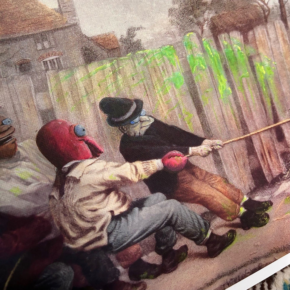 Thumbnail: *SIGNED* "Slurmlords" - 24" x 10" High Quality Canvas Print