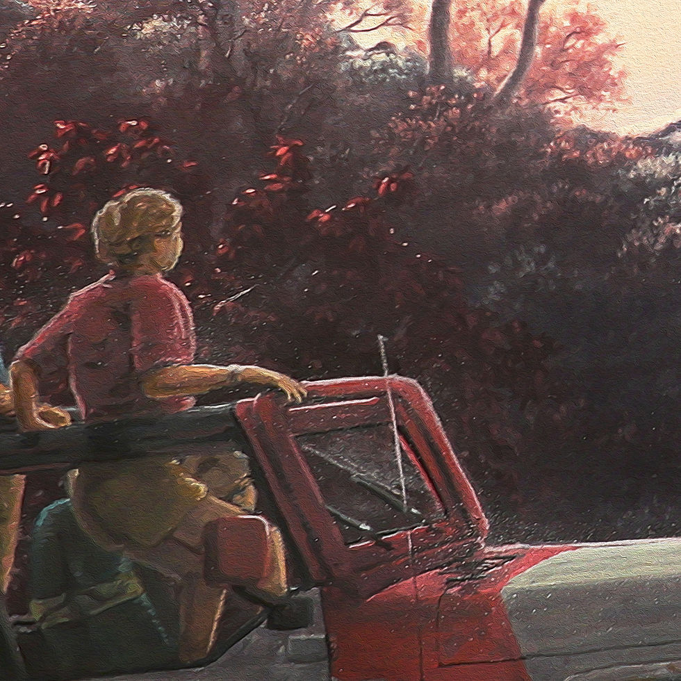 Thumbnail: *SIGNED* "Jeffrassic Park" - 24" x 18" High Quality Canvas Print