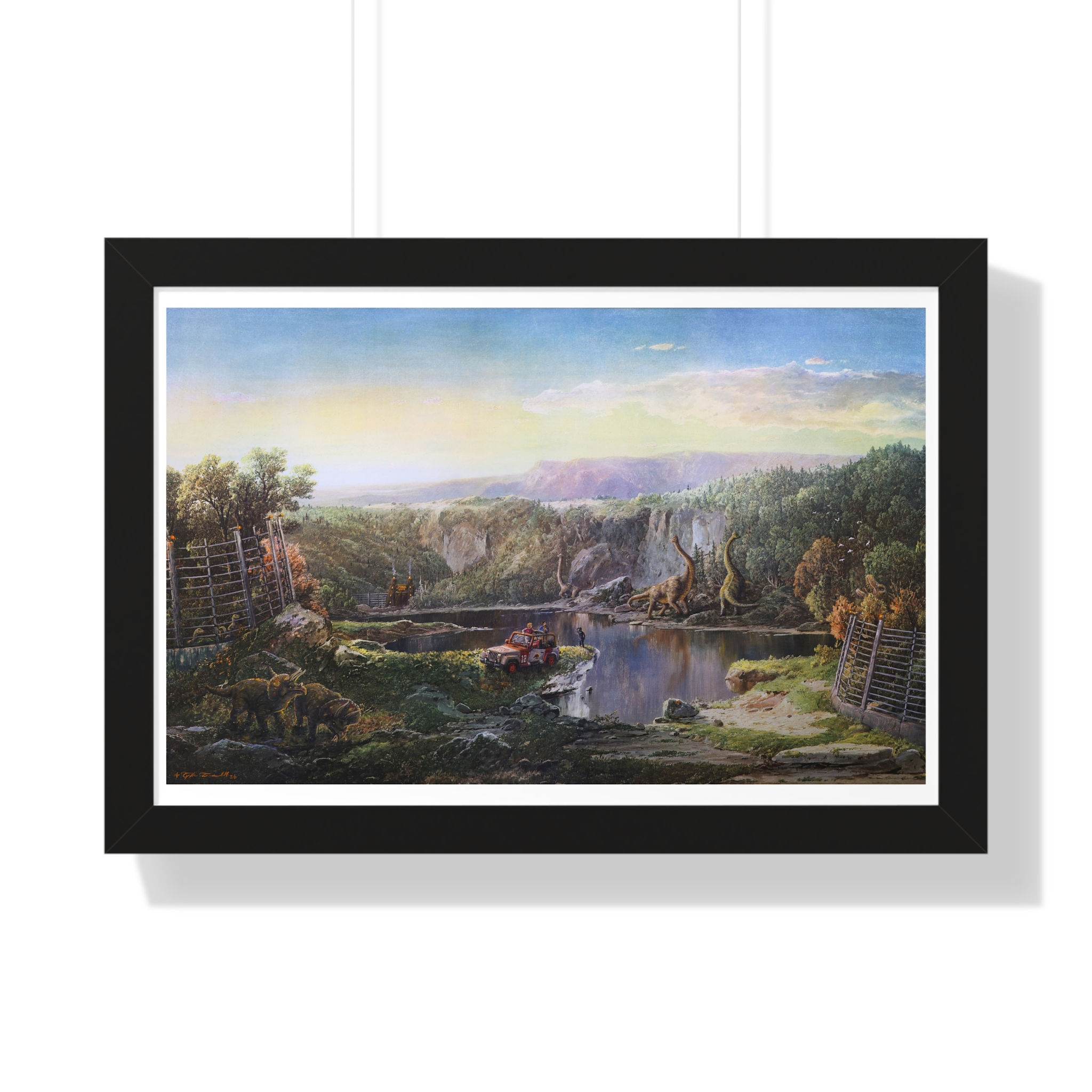 "Life, Uh..." - Framed Print