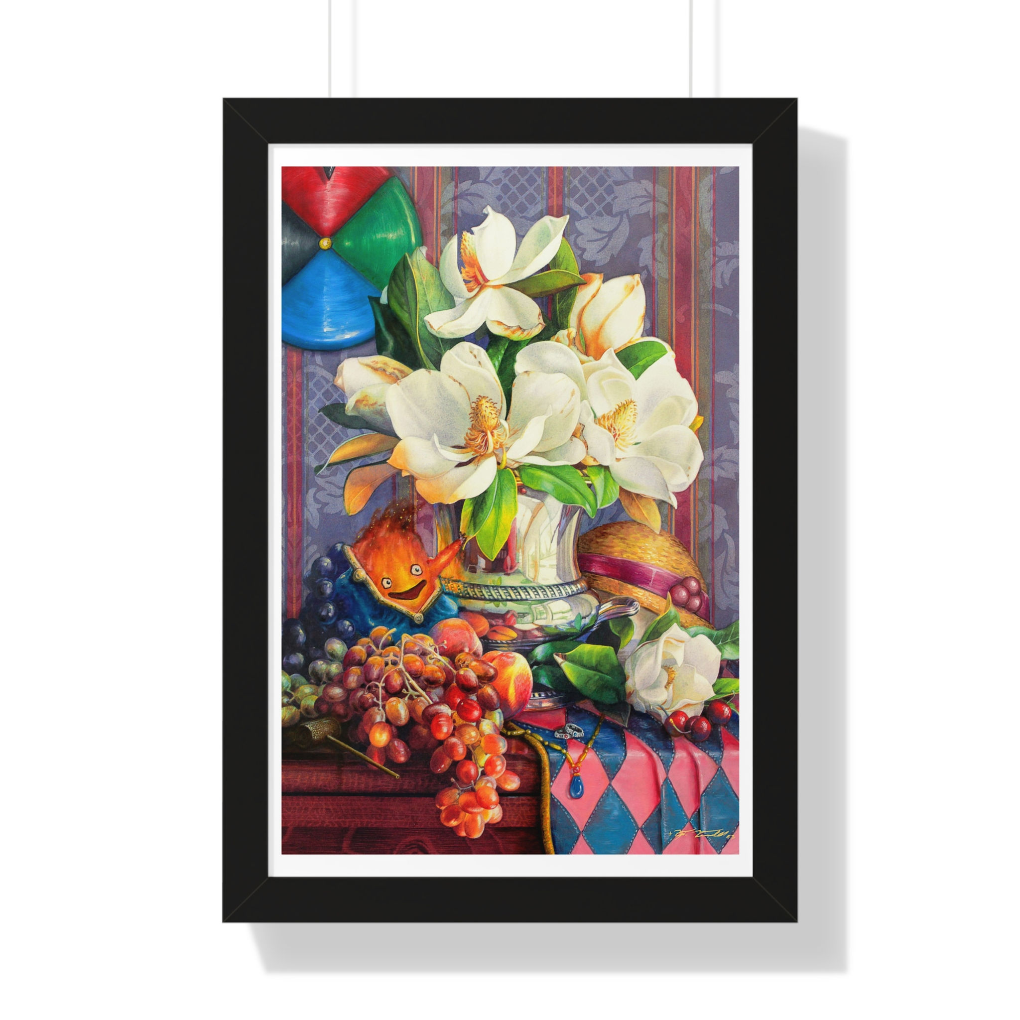 "Howl's This Painting?" - Framed Print