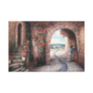 "A Man's Nucleus" - Matte Canvas, Stretched, Wood-Mounted