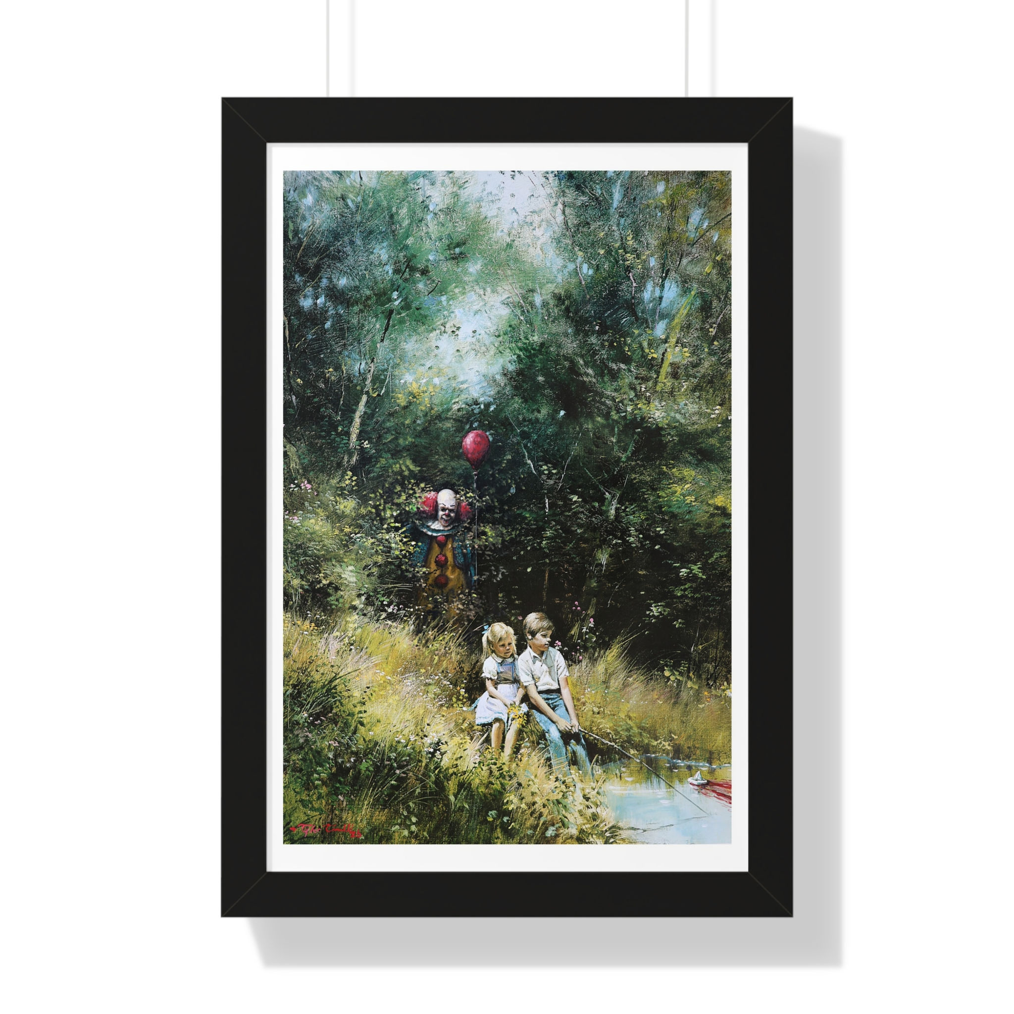 "Catch and Release" - Framed Print
